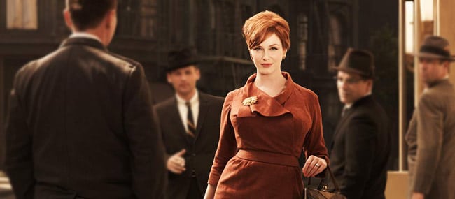 Christina Hendricks mad men cheveux