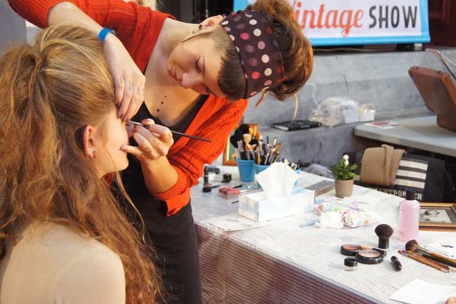 atelier maquillage vintage