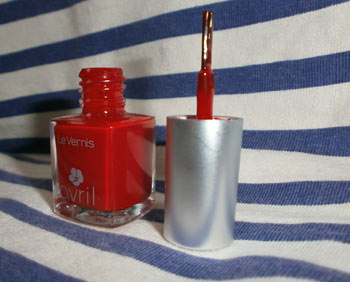 avis vernis rouge coquelicot Avril