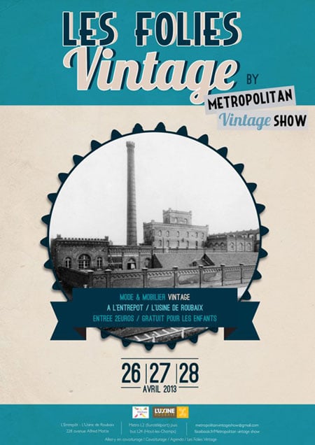 folies vintage roubaix avril 2013