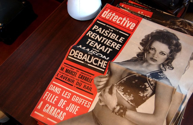 magazine detective ancien