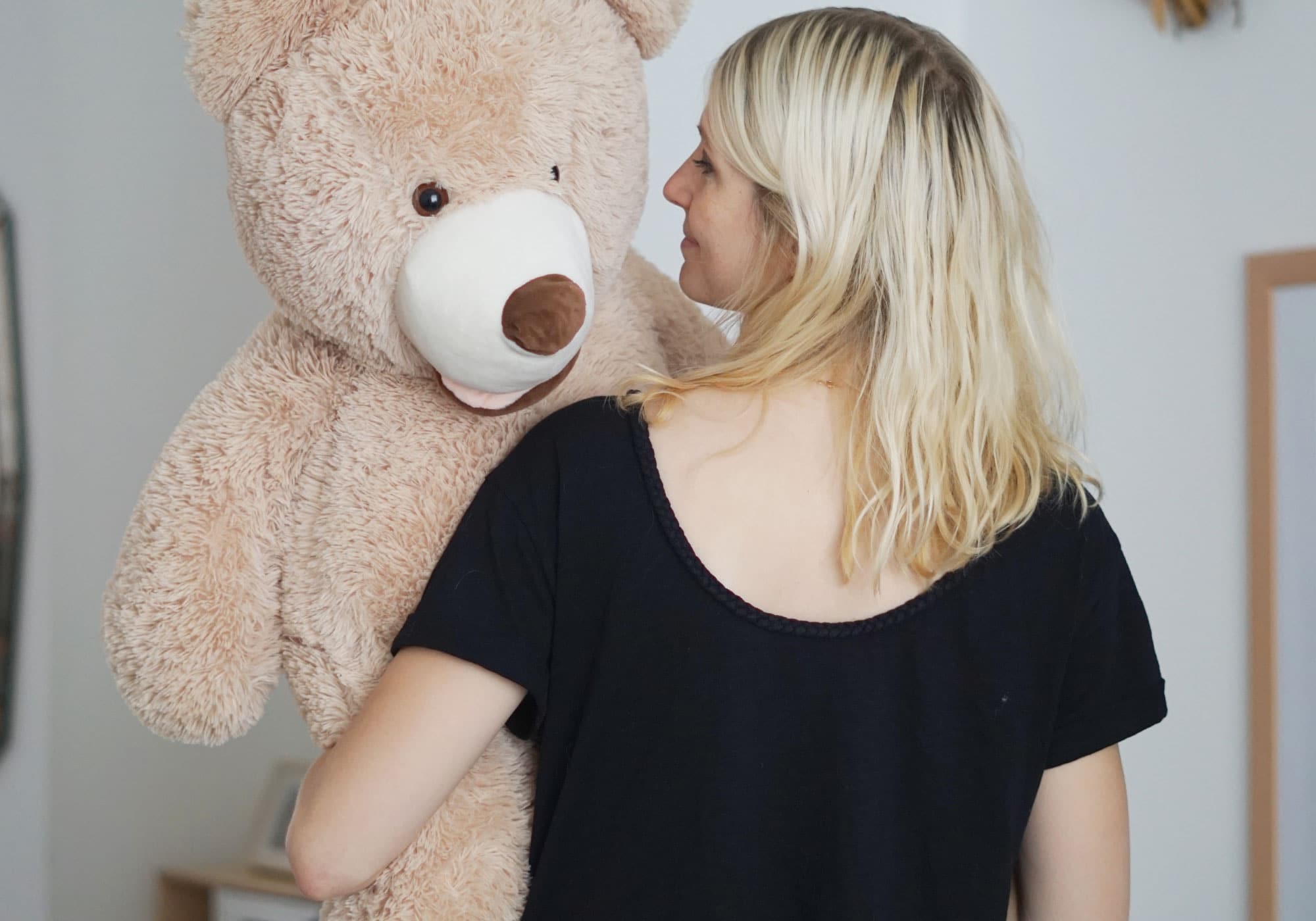 Mon avis sur l'ours en peluche géant Luvbox