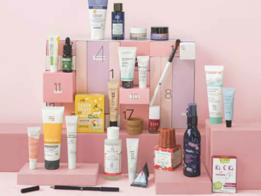 Calendrier de l'avent Mademoiselle Bio