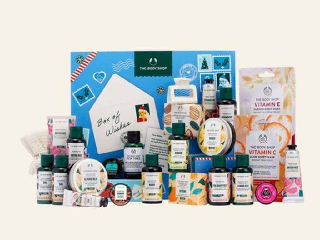 Calendrier de l'Avent Souhaits The Body Shop