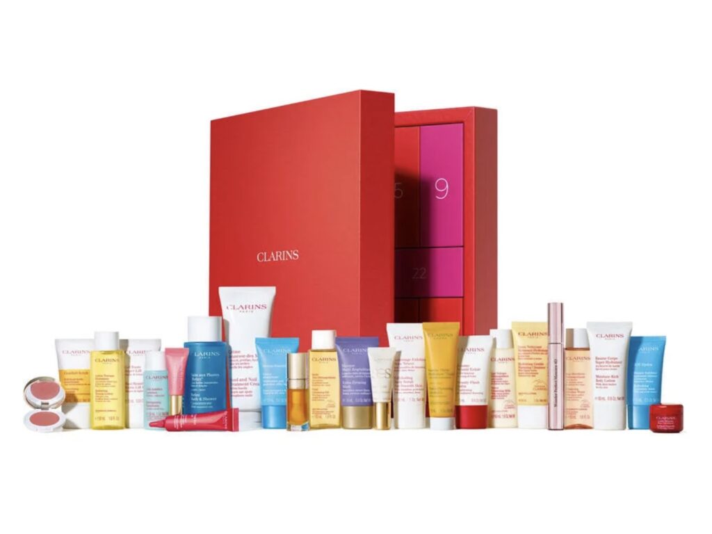 Calendrier de l'avent Clarins