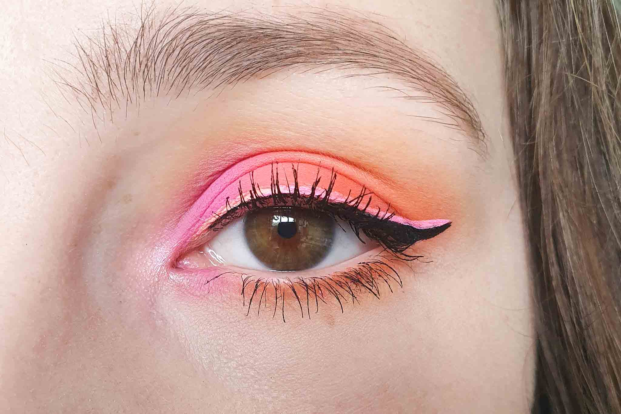 Color Block Makeup