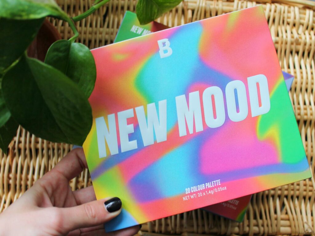 Avis pakette New Mood Beauty Bay : packaging de la palette