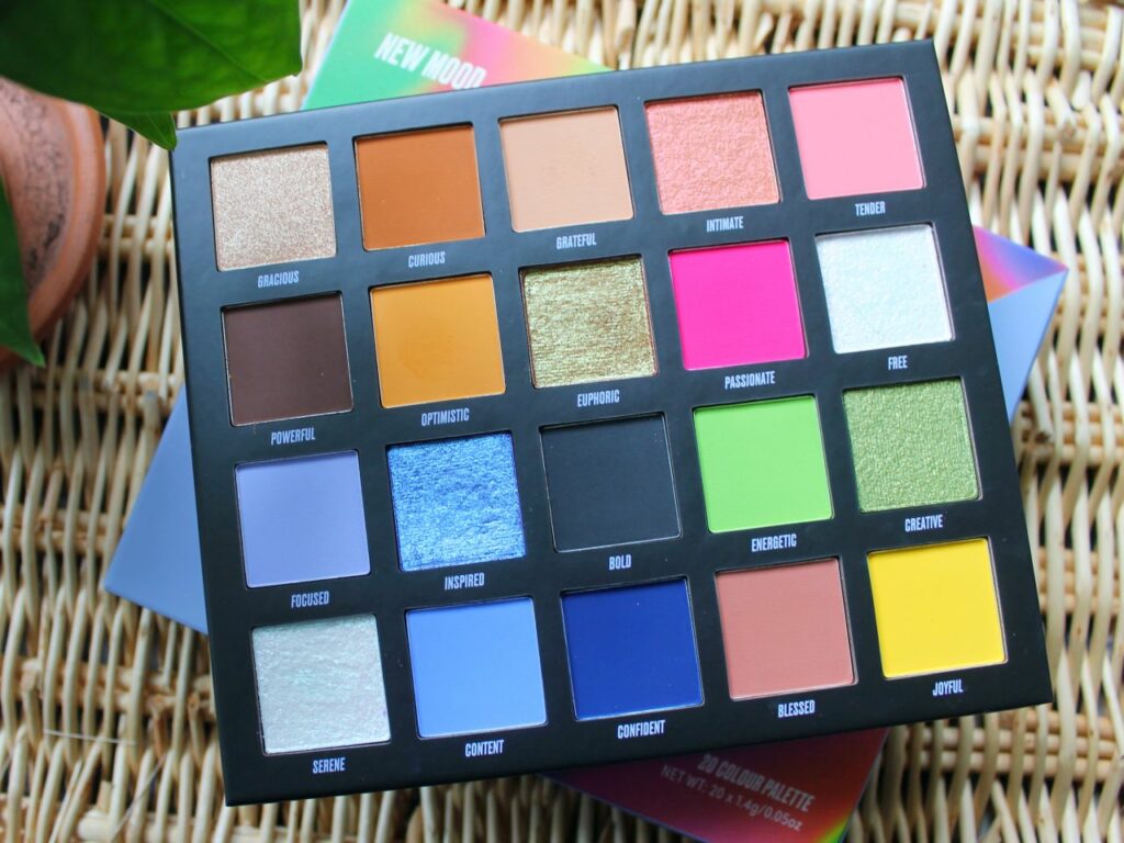 Avis palette New Mood de Beauty Bay : les fards à paupières