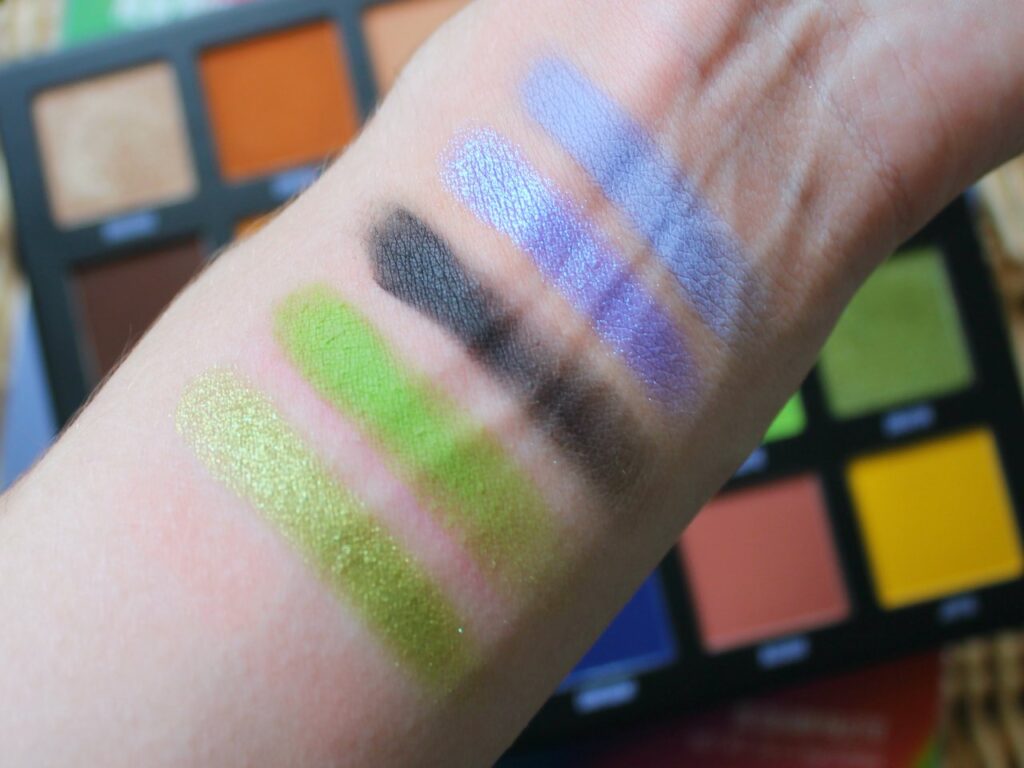 Avis palette Beauty Bay : swatchs