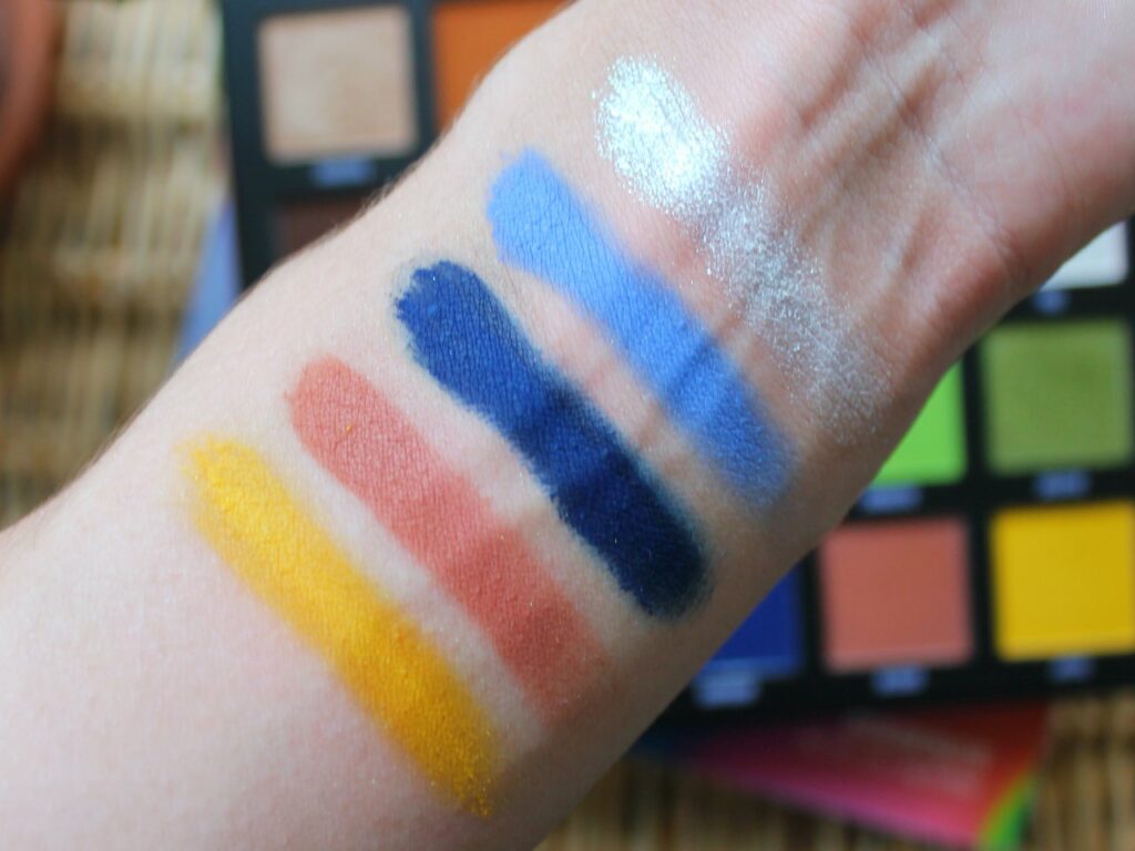 Avis palette Beauty Bay : swatchs