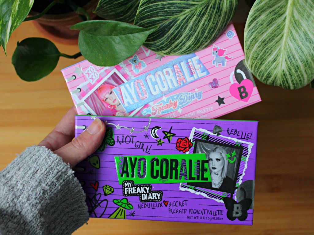 Palettes My Freaky Diary — Ayo Coralie x Beauty Bay