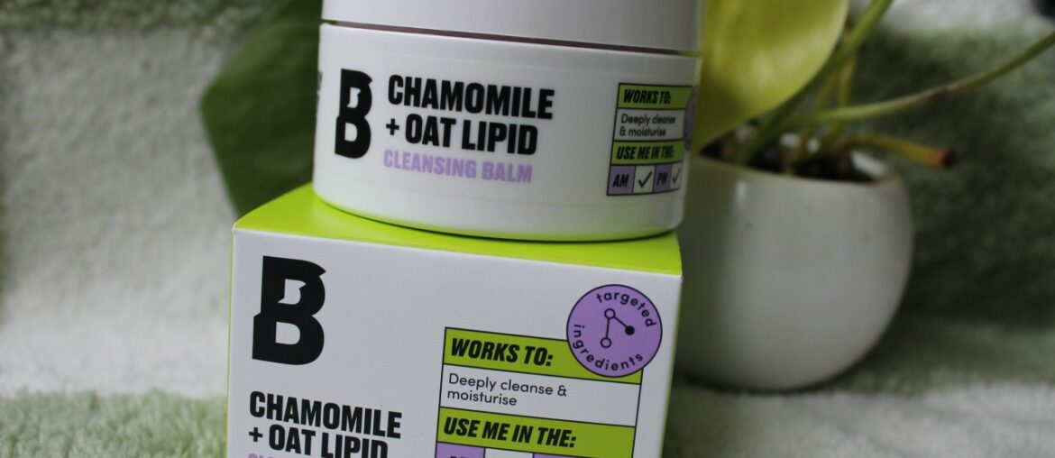 Baume démaquillant Chamomile + Oat Lipid Cleansing Balm de Beauty Bay